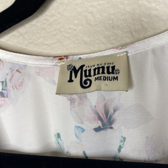 Show me Your Mumu dress medium women’s floral tiered - Picture 2 of 5